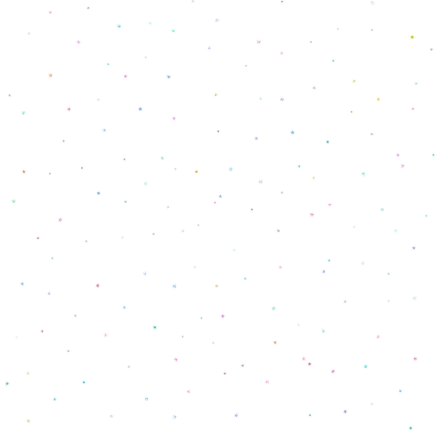Colorful Stars Illustration